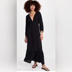 Z Supply Celina Black Midi Dress
Size Large